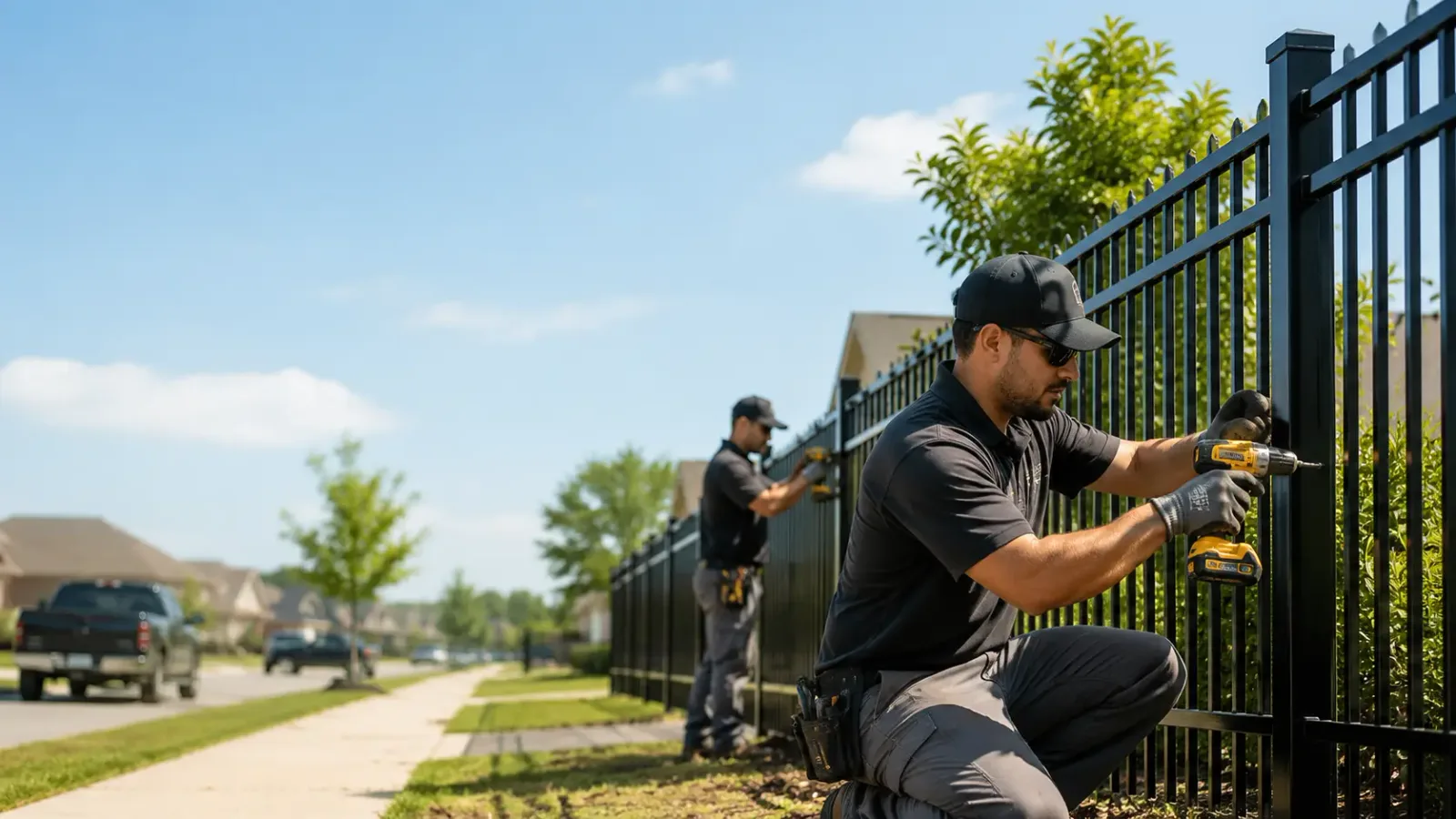 Metal Fence Installation in Jonesville, TX